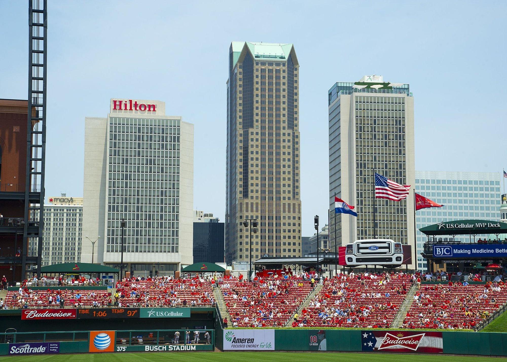 St. Louis, USA. 18th July, 2023. General view of Busch Stadium